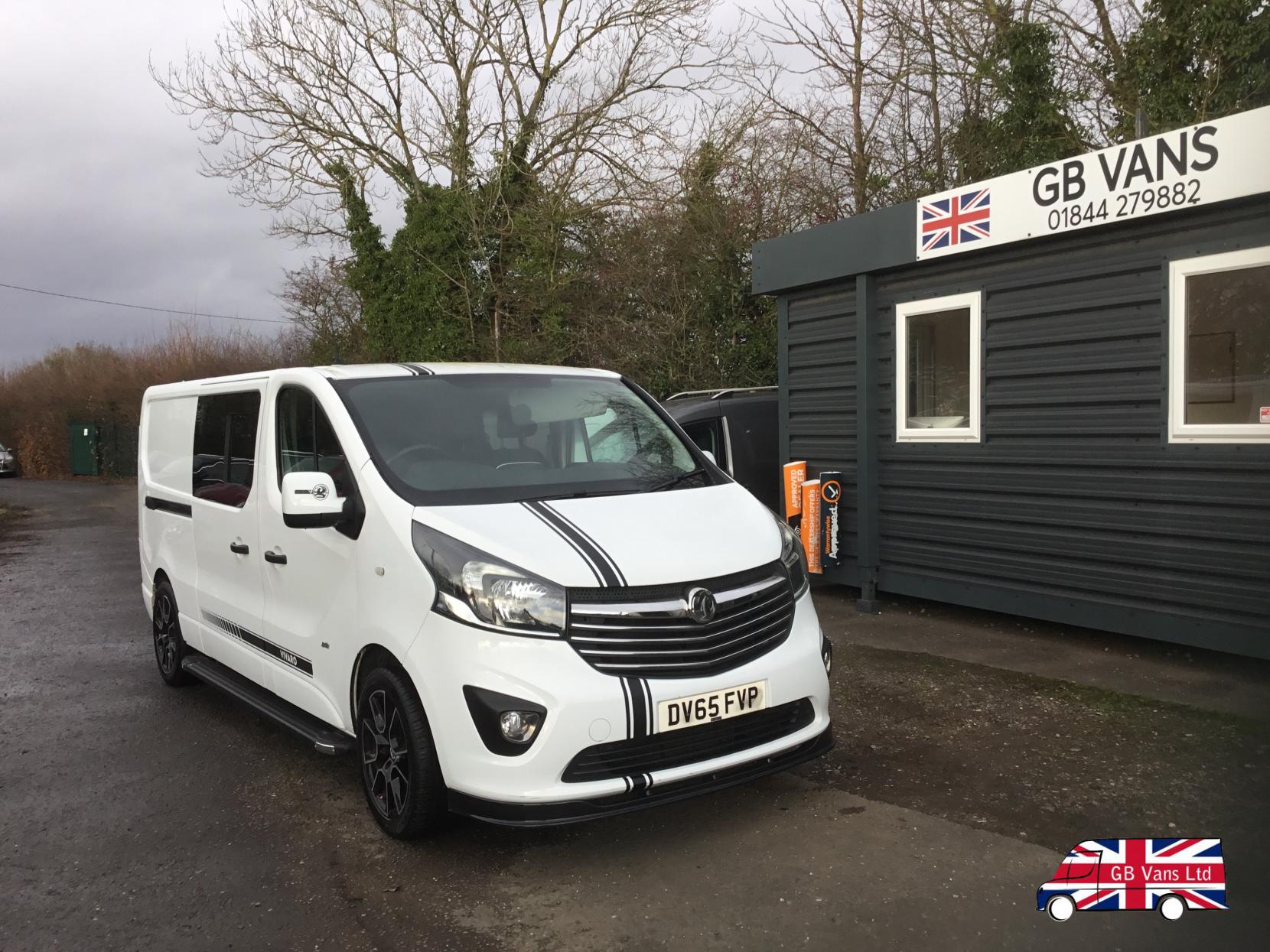 Vauxhall Vivaro 1.6 CDTi 2900 Sportive Crew Van Double Cab 5dr Diesel Manual L2 H1 Euro 5 (6 Seat) (115 ps)